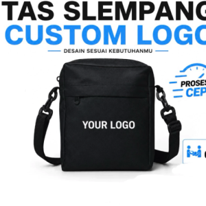 Tas Selempang Custom Logo & Nama