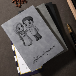 Notebook A5 PU Soft Cover Premium (Custom)