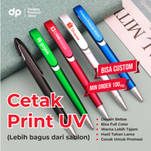 Pulpen Plastik Custom