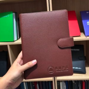 Buku Agenda Kulit A5 Custom Logo